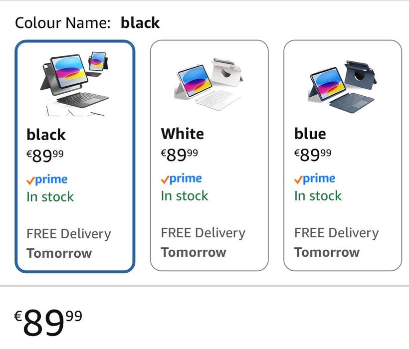 Немска Клавиатура кейс за iPad 10gen &A16