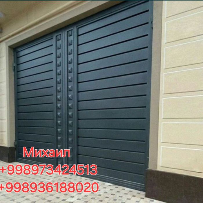 Железные Металлические Распашные ворота. Temir Darvoza.
Железные Метал