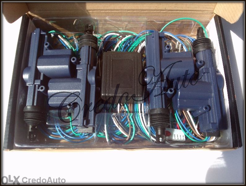 Комплект машинки за централно заключване с модул Octopus (7.5кг)