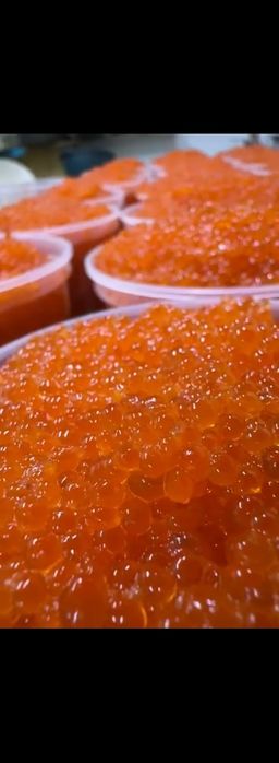 Натуральная  икра форели.