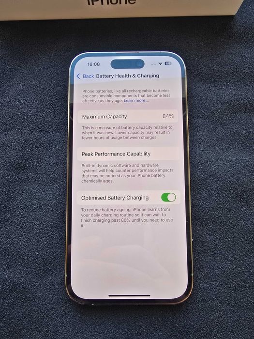 iPhone 14 pro - 128 gb - Gold - Изключително запазен