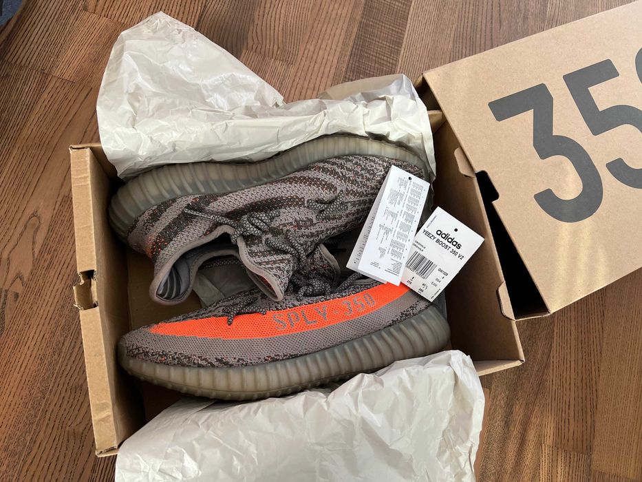 Обувки Adidas Yeezy Boost 350 V2 Beluga Рефлективни *ОРИГИНАЛНИ* размер 43