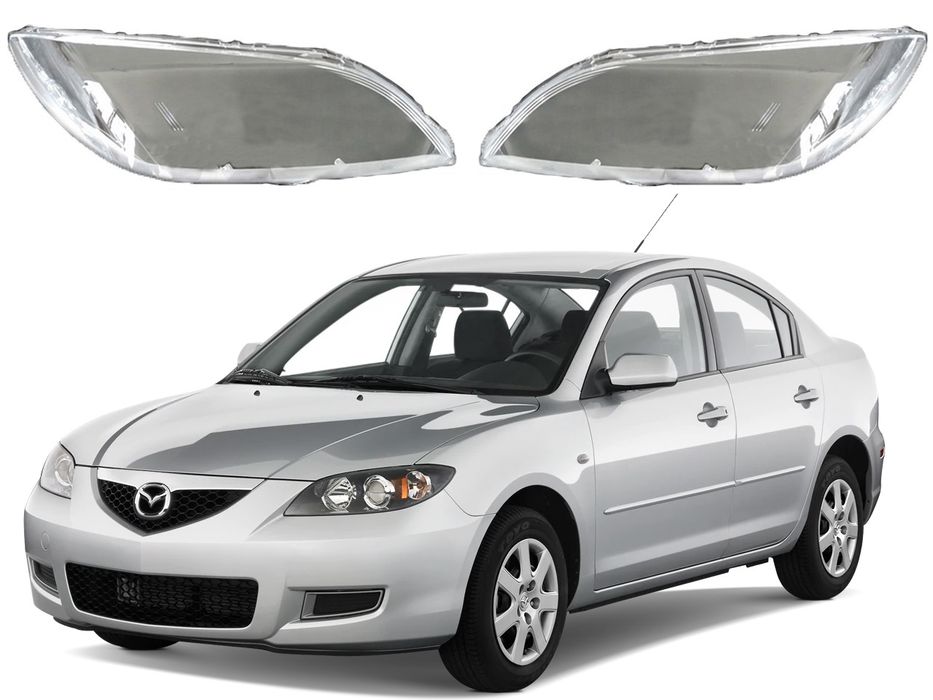 Стъкла за фарове на Mazda 3