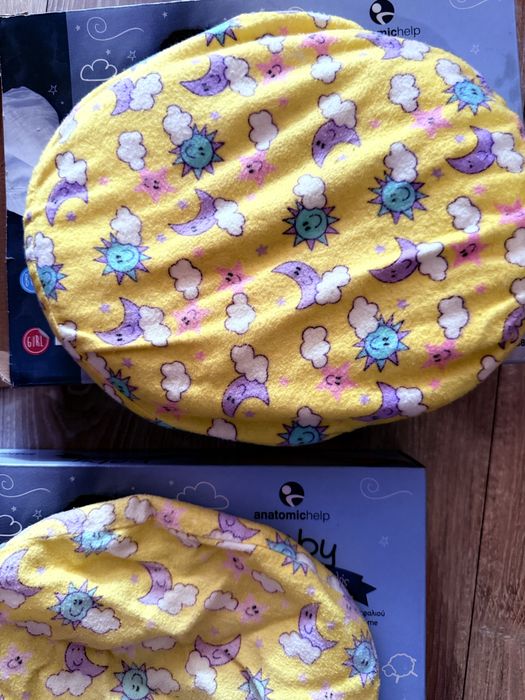 3D бебешка възглавница против плоска глава