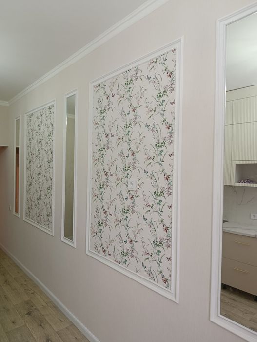 Поклейка   обоев