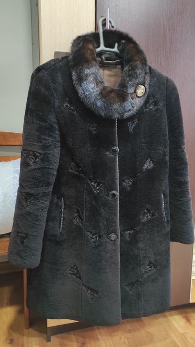 Шуба Мутон натуральный