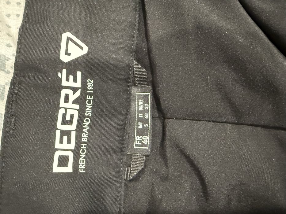 Мъжки Ски Панталон Degre7 AGLO BLACK