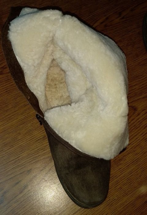 Теплые сапоги