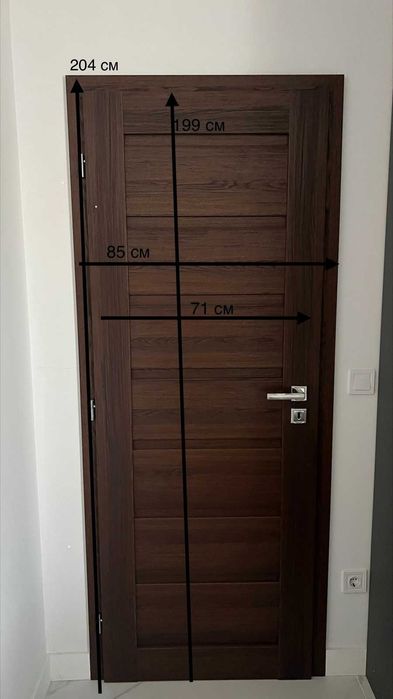 Интериорни врати 2 броя