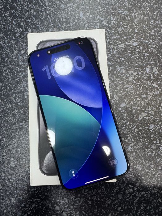 iPhone 15 pro max Black titanium,256 gb