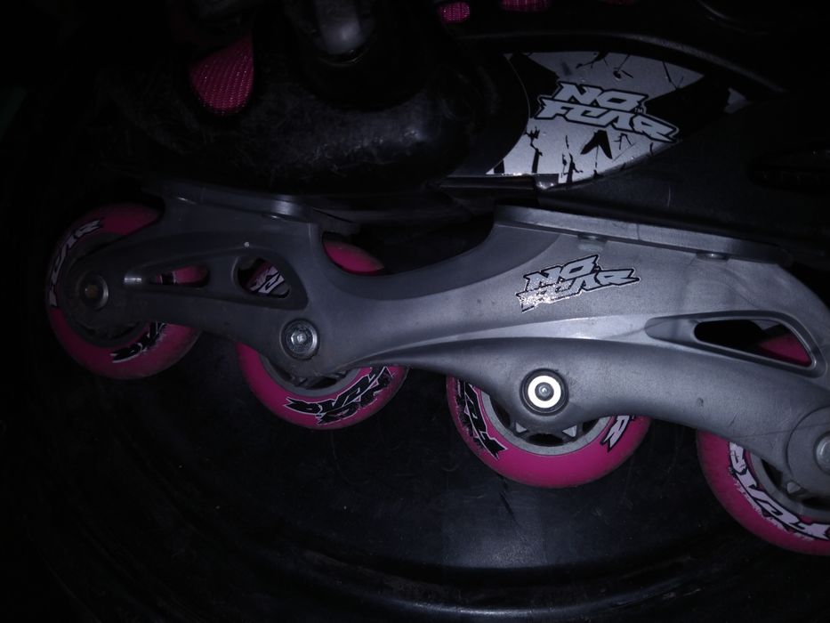 Ролери. Детски комплект с наколенките.