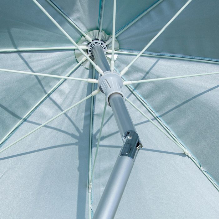 Umbrela Plaja Premium 180 Cm Albastru - produs resigilat Decathlon