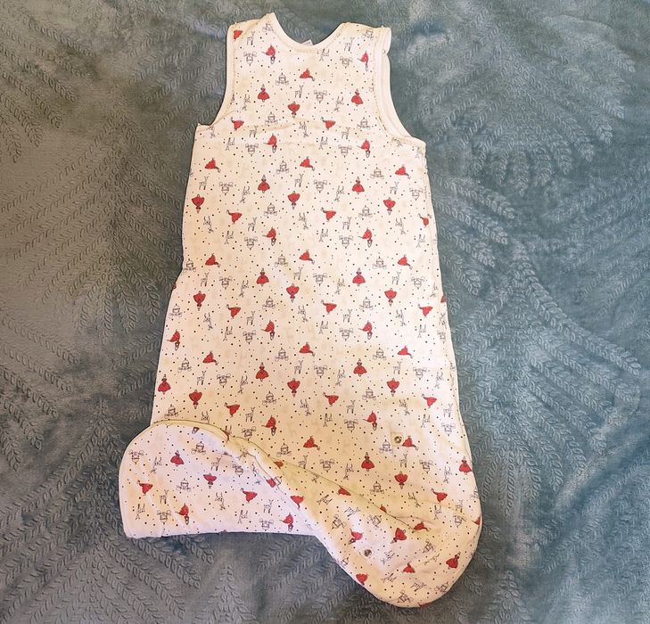 Бебешки спални чувалчета и пелена 0–6 месеца – отлично състояние, като