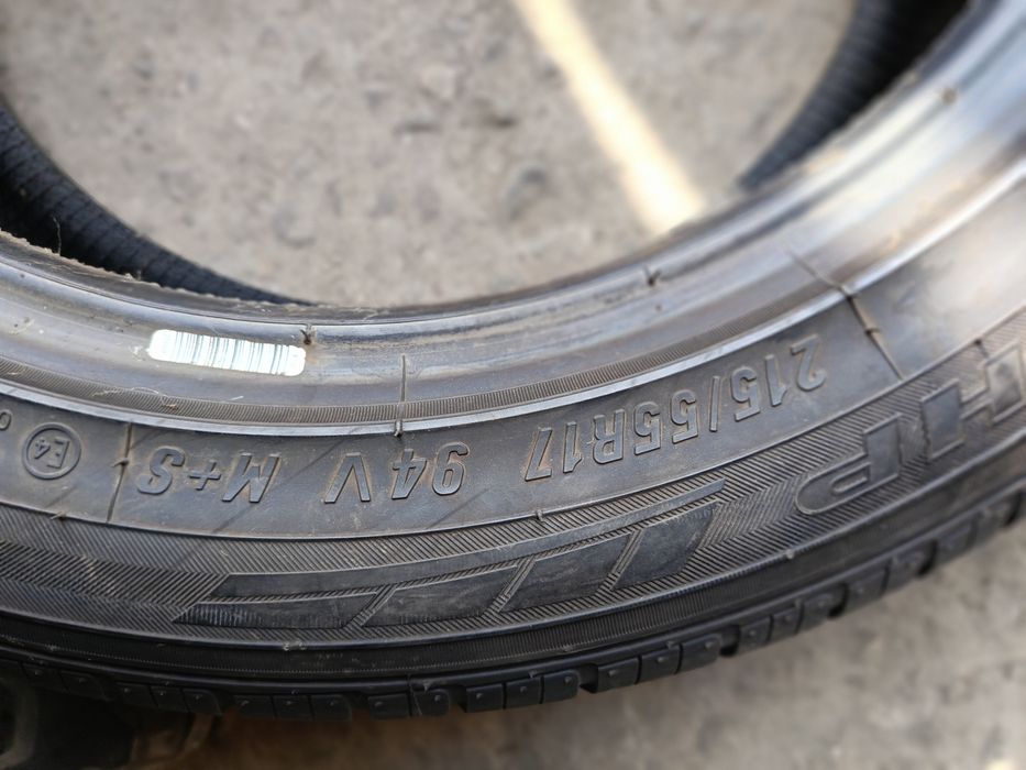 Летни гуми -2023г.-17цола-215/55-1бр.-120лв.-като нови