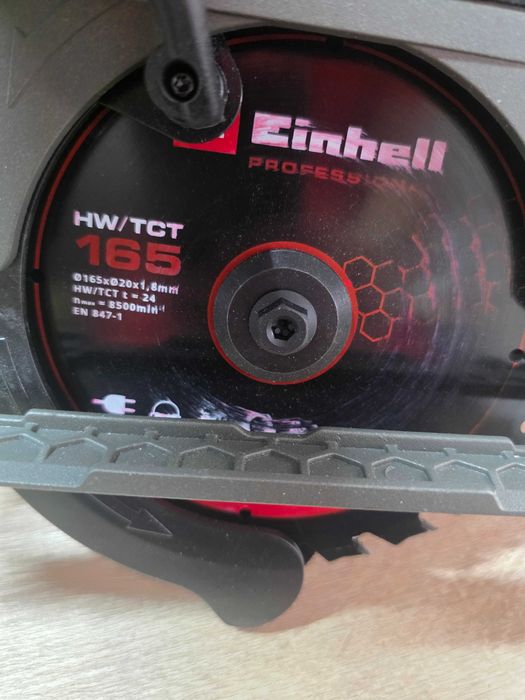 Fierastrau circular pe acumulator Einhell Professional TP-CS 18/165-C Li BL - Solo fara acumulator si fara incarcator