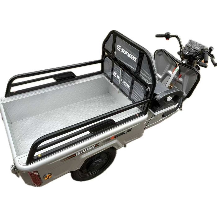 Triciclu electric de marfa 1600W, 25 km/h, baterie 60V 20Ah