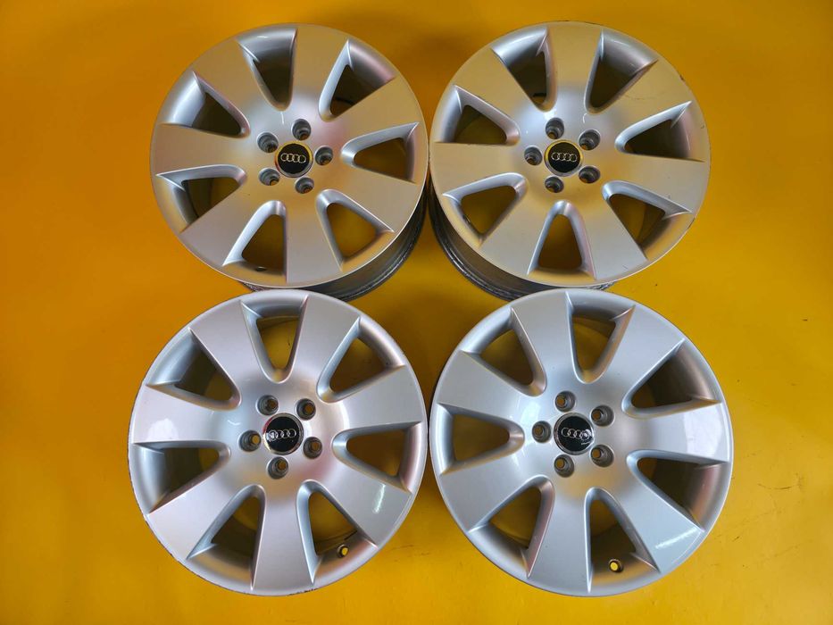 4 Jante Aliaj 5x112 18'' OEM Audi A6 4F A4 A3 Q2 Q3 8J ET 48 !