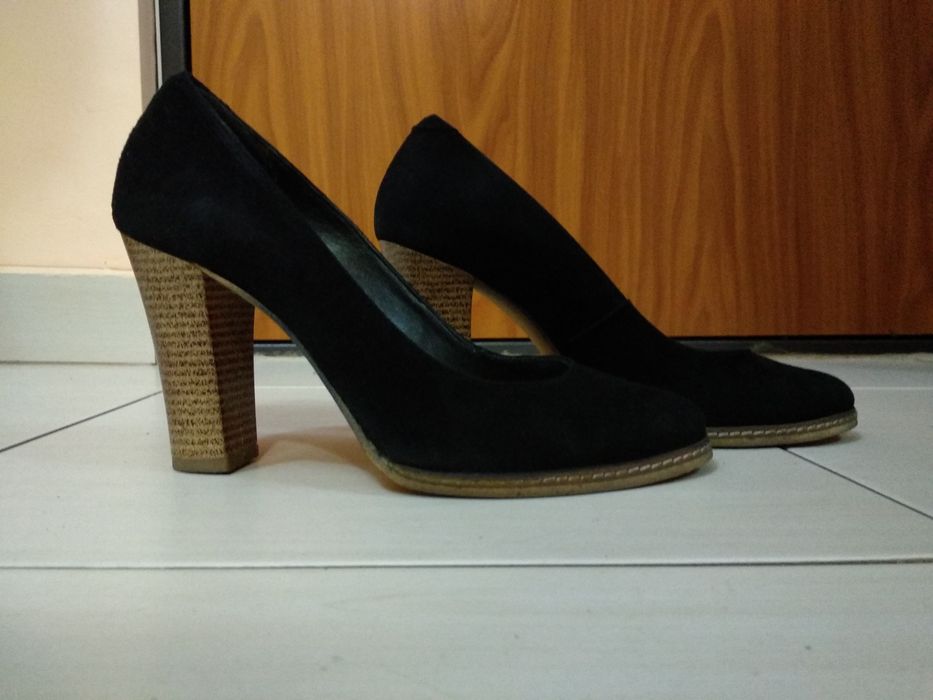 Pantofi Catali piele întoarsă