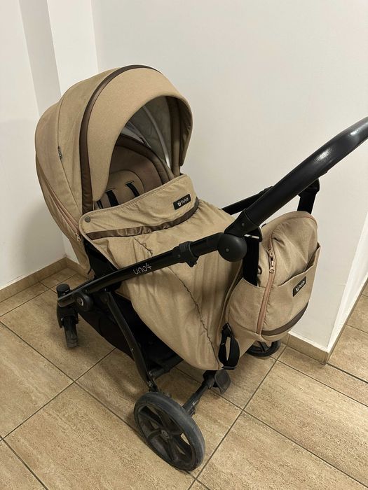 Бебешка количка Tutis uno 3+ (3в1) с кош за кола