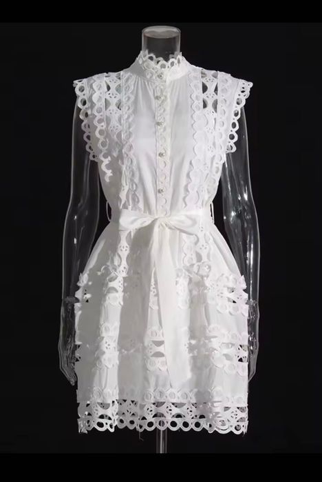 Дамска дантелена рокля