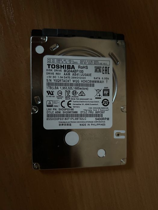 Жесткий диск 1 ТБ
