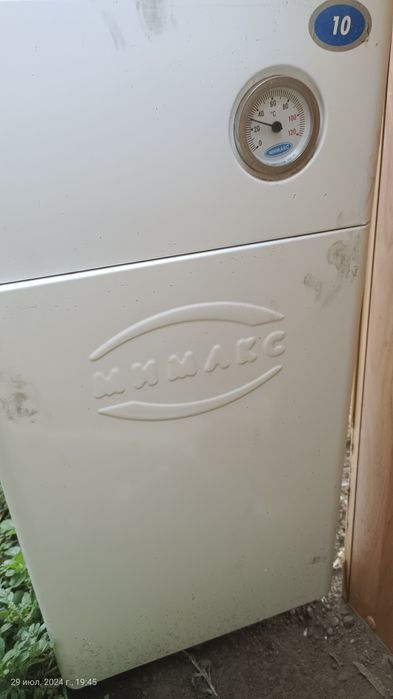 Котел МИМАКС, чугунные батареи