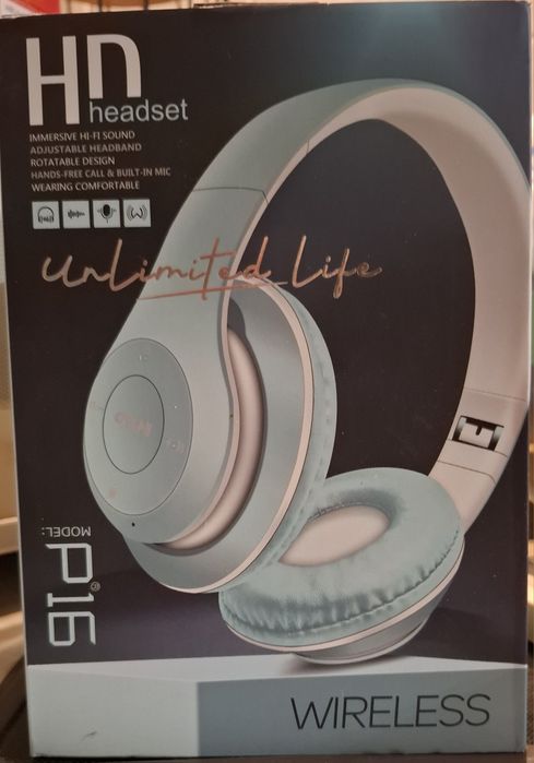 Продавам  нови,  безжични Bluetooth слушалки Model 915.