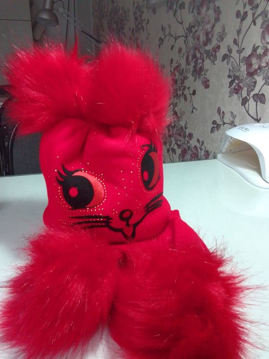 Шапка зимняя для девочки