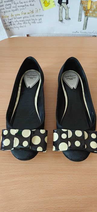 Louis Vuitton Yayoi kusama балеринки обувки