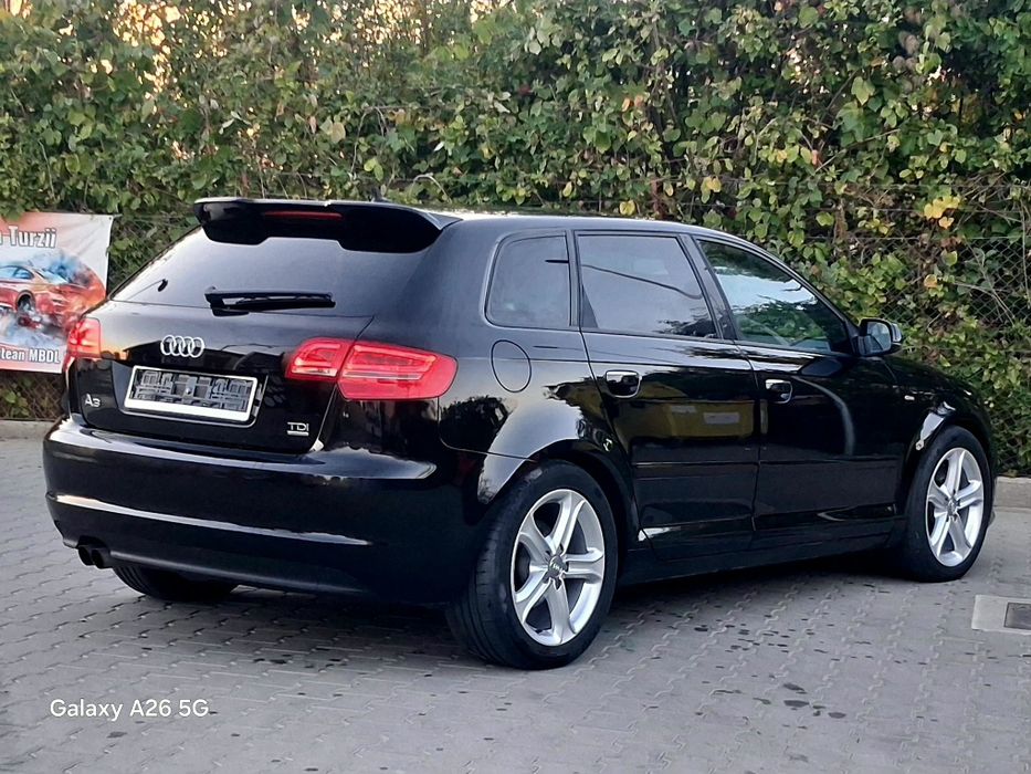 AUDI A3 Sline quattro 4x4 2,0 diesel 140 cp euro 5 2011