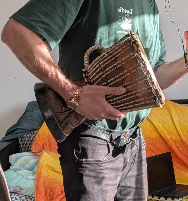 Djembe lemn african