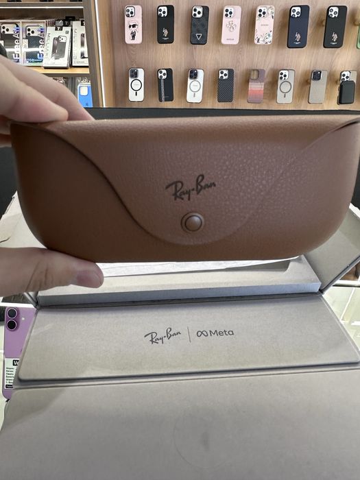 Ray Ban Meta Shiny Black