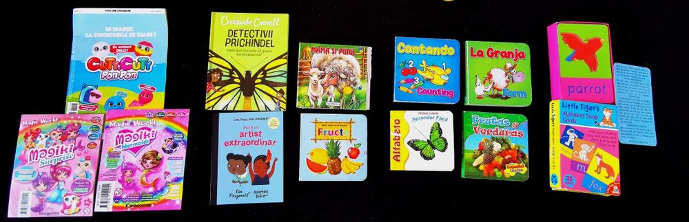 Vând lot cărticele invatare