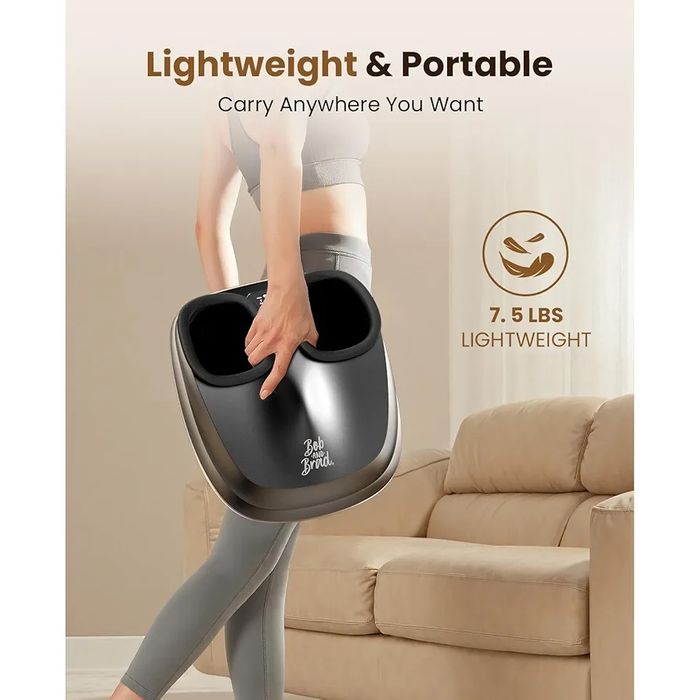 Професионален Шиацу масажор за крака с въздушна компресия и загряване