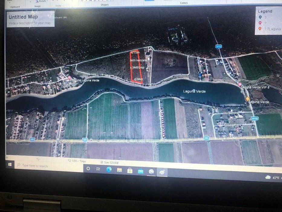 Balotesti, propr, intravi, gaz, c, 8041 - 45141 mp, d lac si padure