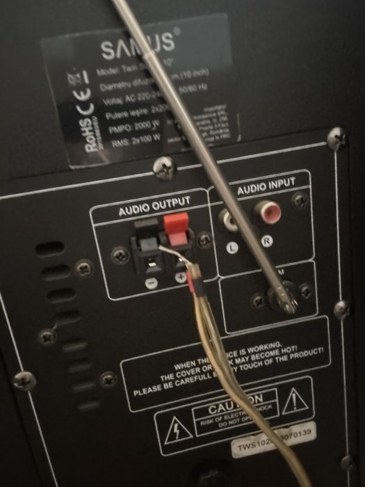 Vand boxe Samus 2000w