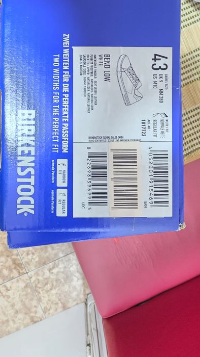 Birkenstock bend low white