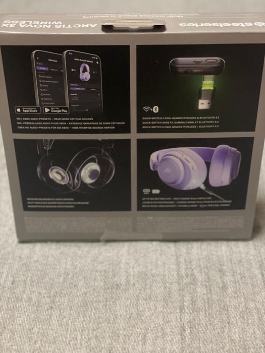 Căști Gaming Wireless SteelSeries Arctis Nova 3X – Lavender