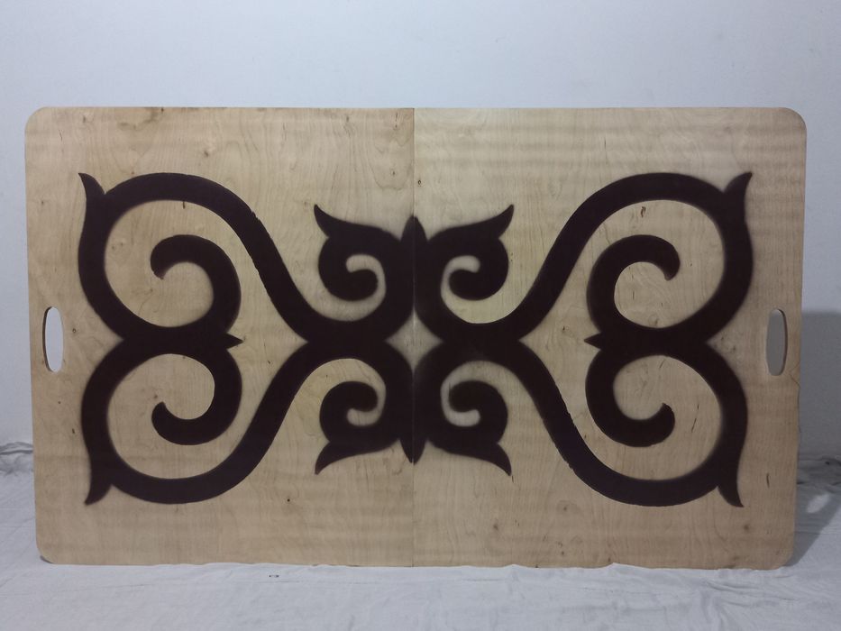 Трансформер жер стол квадратный