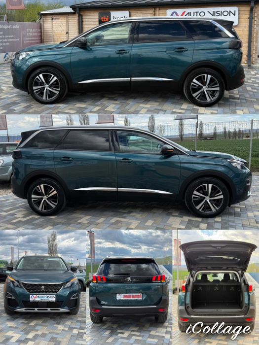 *RATE*Peugeot 5008 PureTech 1.2 Benzina 130Cp 06/2017 E6 i-Cockpit digital Full LED Km reali import Germania!