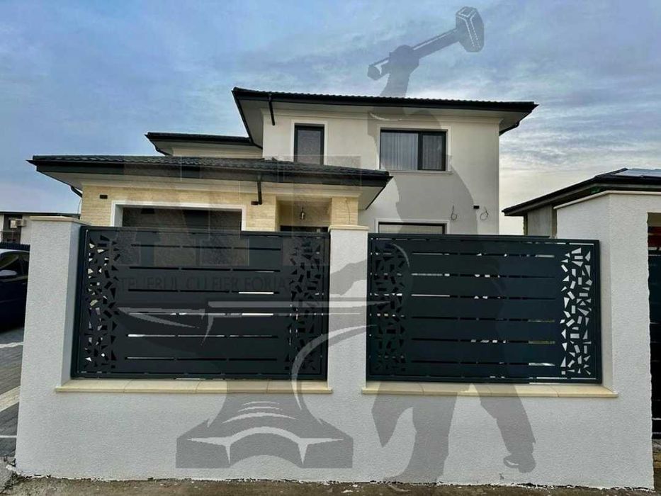 Porti si garduri, Calitate superioara, vopsire electrostatica