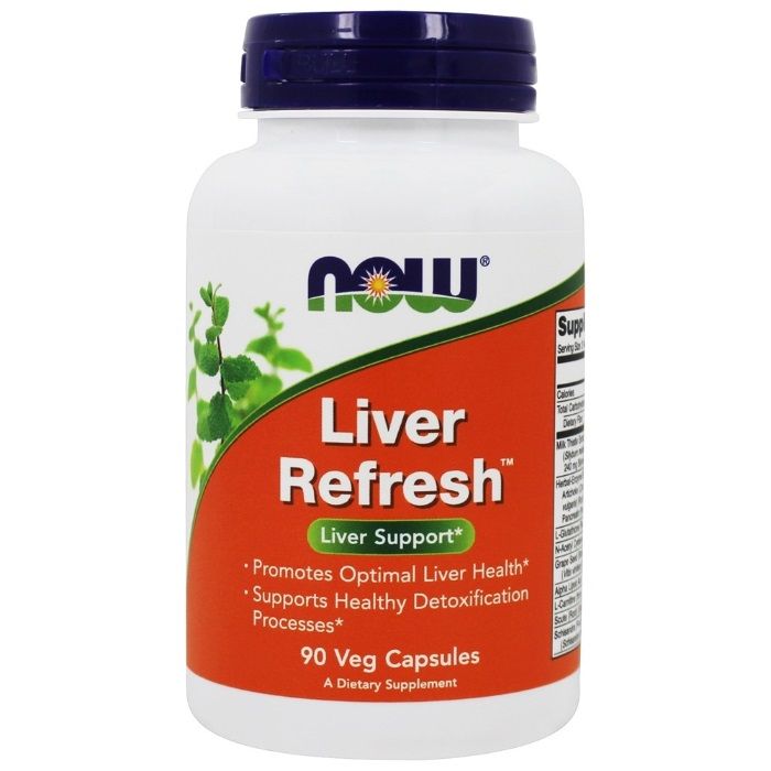 Поддержка печени Now Foods, Liver Refresh, 90капсул