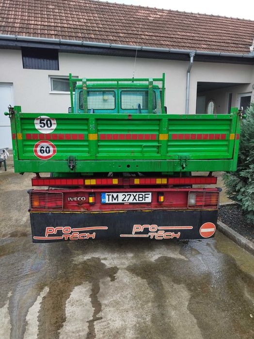 Camioneta Iveco dyali basculabil