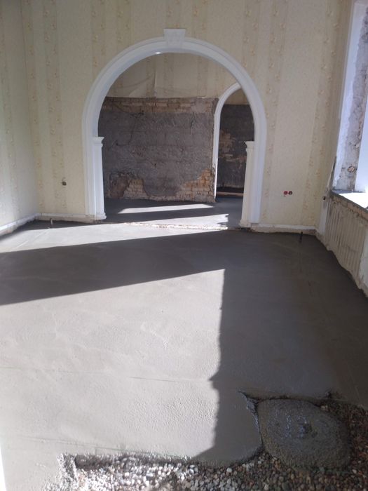 Стяжка для автостоянки (+ наливные полы)