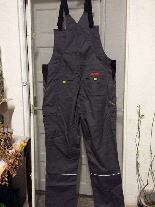 Pantaloni noi cu bretele 60-62