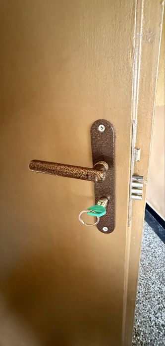 Продавам метална входна врата с каса 1920/830