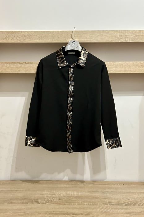 Compleu negru leopard