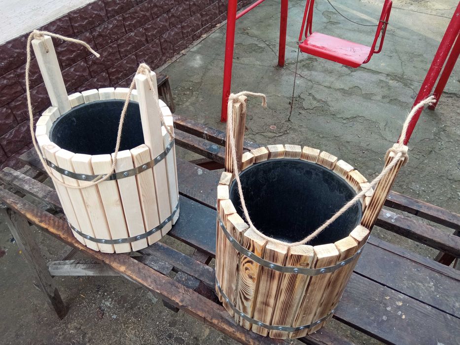 Запарник для веника ведро для бани 12л