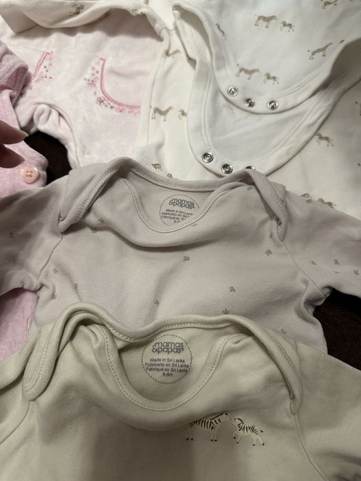 Lot bebe mamas&papas Sofija salopete body uri