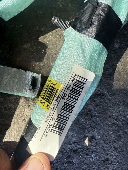 Завеса еърбег bmw x5 f15 x6 f16 airbag бегове за таван възглавници